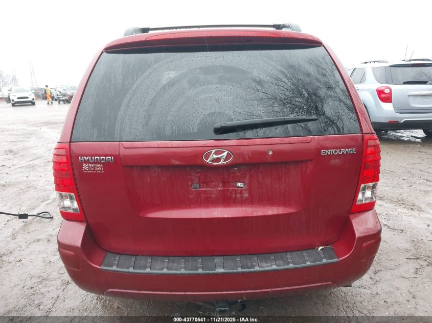 2008 Hyundai Entourage Gls/Limited VIN: KNDMC233486054839 Lot: 43770541