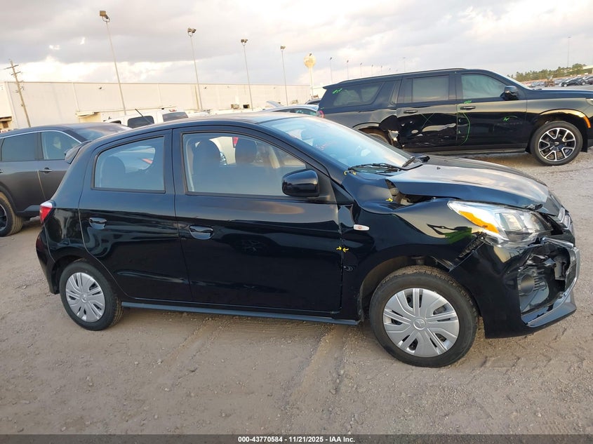 2024 Mitsubishi Mirage Es/Le VIN: ML32AUHJ1RH011696 Lot: 43770584