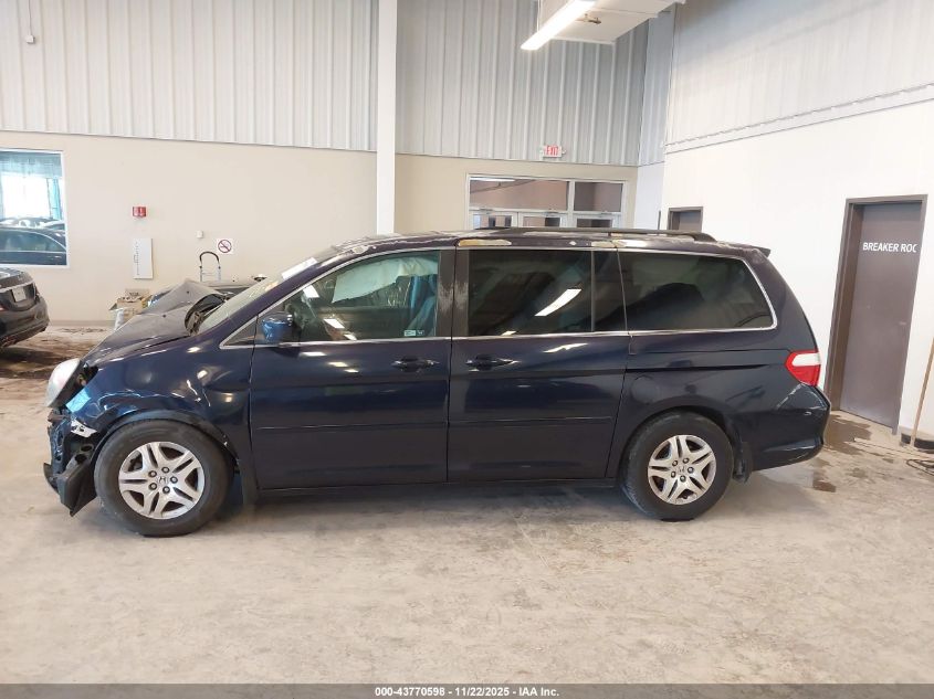 2007 Honda Odyssey Ex-L VIN: 5FNRL38617B131684 Lot: 43770598