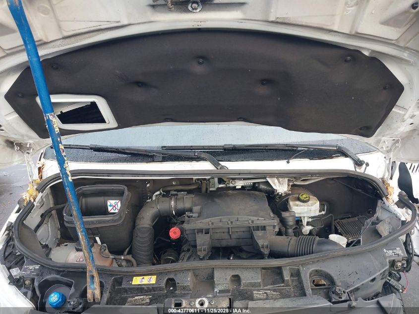 2021 Mercedes-Benz Sprinter 2500 High Roof I4 Diesel VIN: W1W4DCHY4MT054914 Lot: 43770611