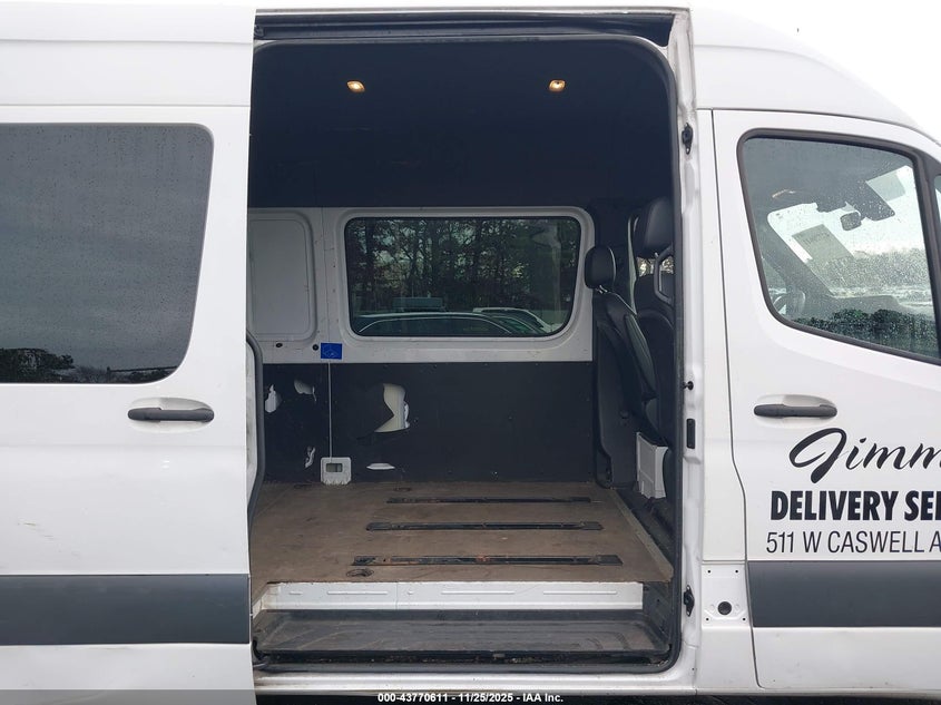 2021 Mercedes-Benz Sprinter 2500 High Roof I4 Diesel VIN: W1W4DCHY4MT054914 Lot: 43770611