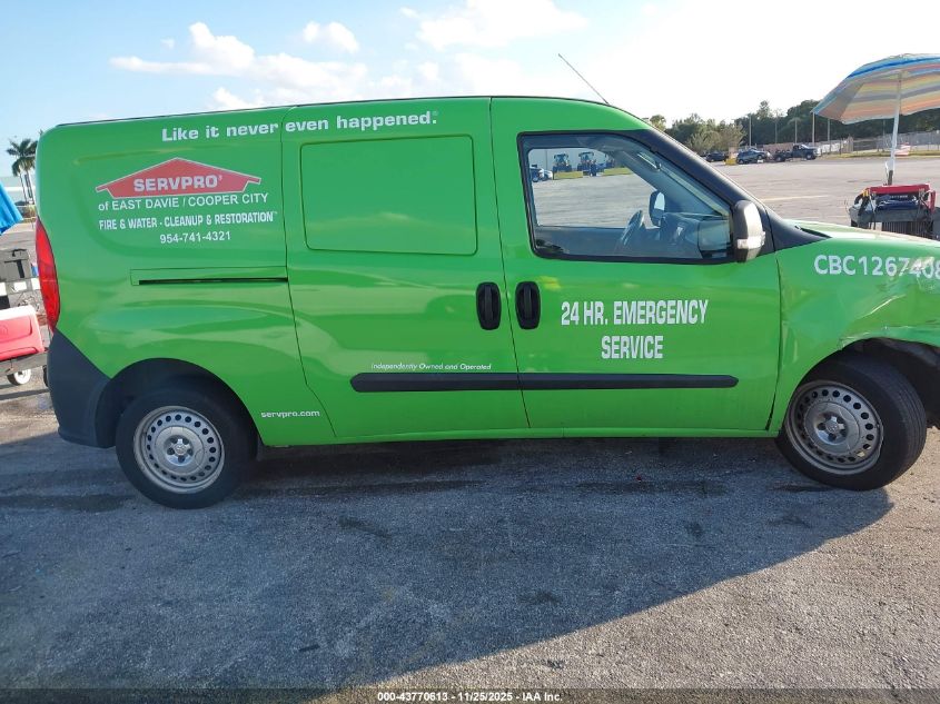 2016 Ram Promaster City Tradesman VIN: ZFBERFATXG6B83735 Lot: 43770613