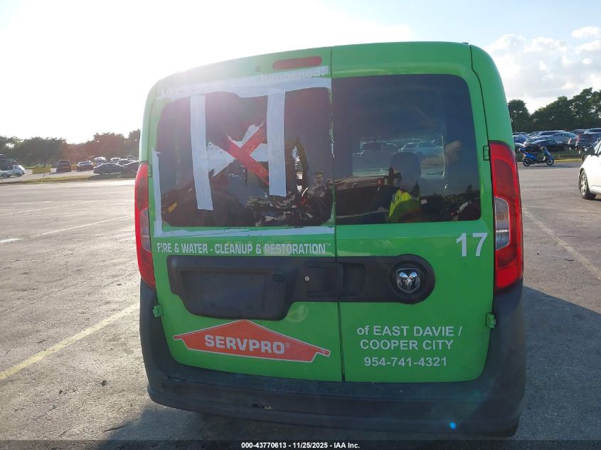 2016 Ram Promaster City Tradesman VIN: ZFBERFATXG6B83735 Lot: 43770613