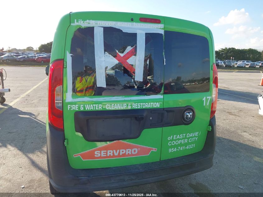 2016 Ram Promaster City Tradesman VIN: ZFBERFATXG6B83735 Lot: 43770613