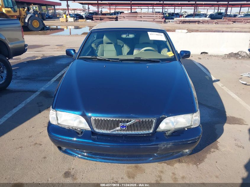2002 Volvo C70 Lt VIN: YV1NC56D32J026992 Lot: 43770616