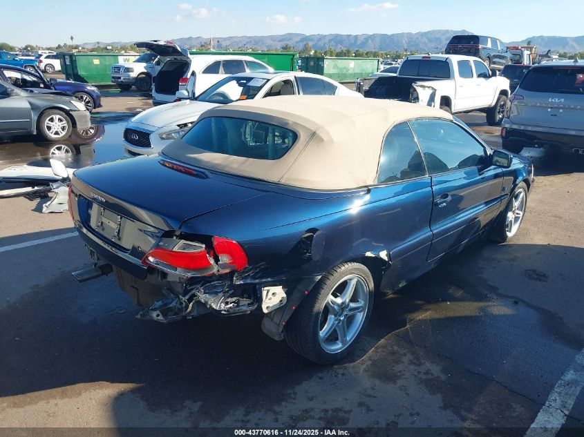 2002 Volvo C70 Lt VIN: YV1NC56D32J026992 Lot: 43770616