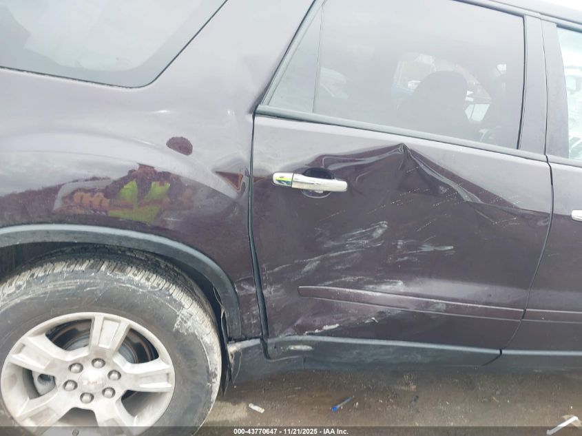 2008 GMC Acadia Sle-1 VIN: 1GKER137X8J121588 Lot: 43770647