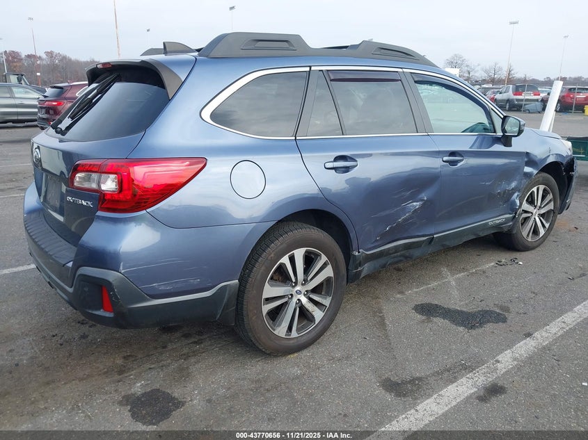 2018 Subaru Outback 2.5I Limited VIN: 4S4BSANC8J3226259 Lot: 43770656