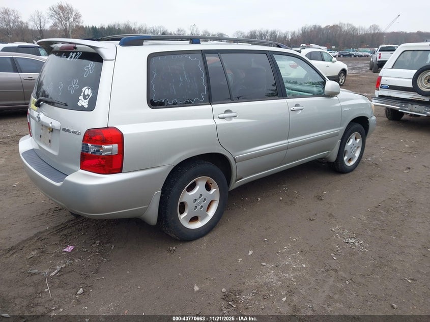 JTEEP21A150070369 2005 TOYOTA HIGHLANDER photo no. 4