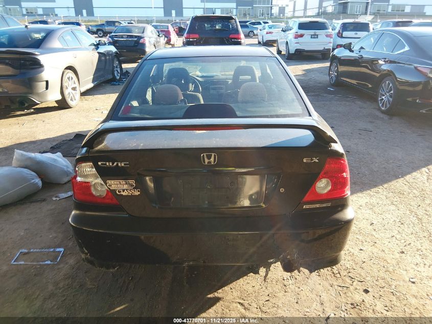 2005 Honda Civic Ex VIN: 1HGEM22905L039714 Lot: 43770701