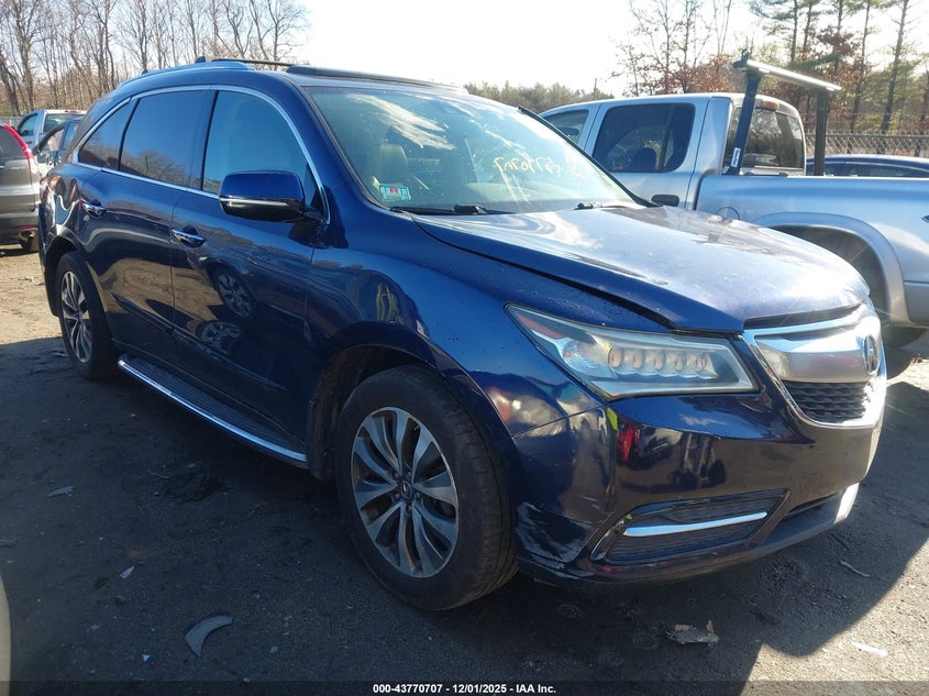 ACURA MDX 2014. Lot# 43770707. VIN 5FRYD4H46EB007676. Photo 1