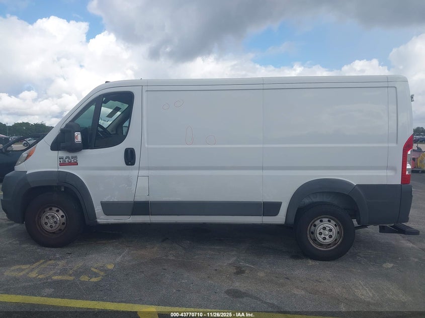 2016 Ram Promaster 1500 Low Roof VIN: 3C6TRVAG9GE112302 Lot: 43770710