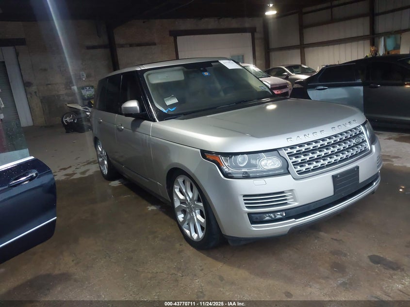 LAND ROVER RANGE ROVER 3.0L V6 SUPERCHARGED HSE