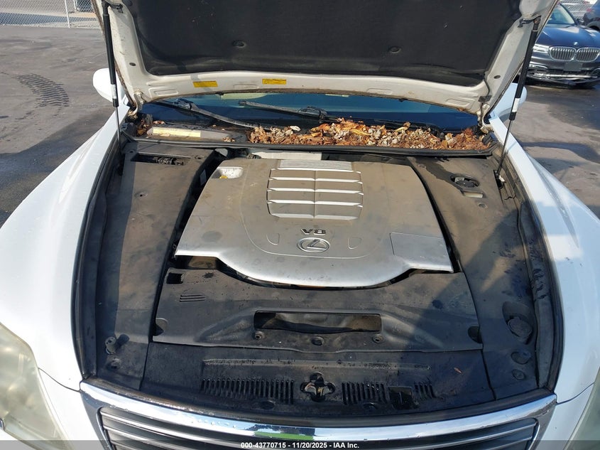 2009 Lexus Ls 460 VIN: JTHCL46F895001533 Lot: 43770715