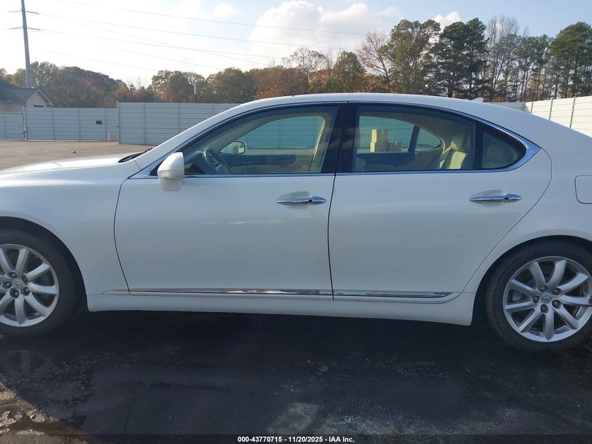 2009 Lexus Ls 460 VIN: JTHCL46F895001533 Lot: 43770715
