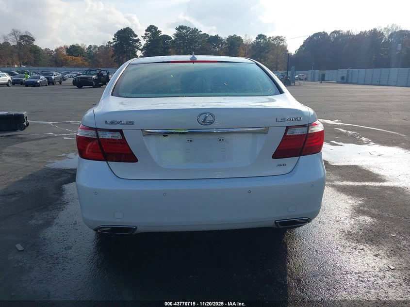 2009 Lexus Ls 460 VIN: JTHCL46F895001533 Lot: 43770715