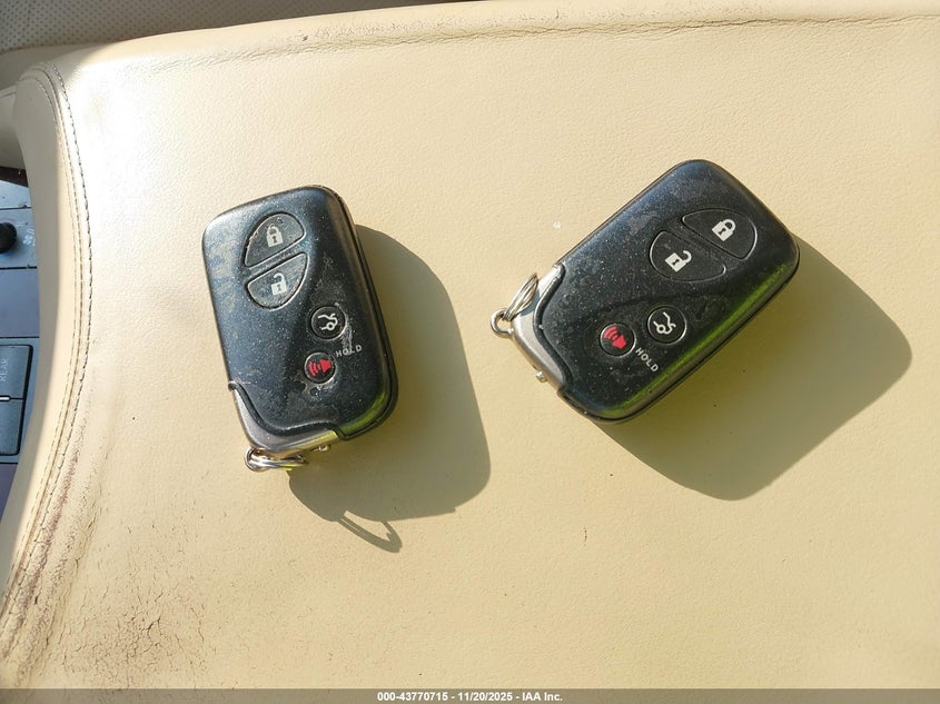 2009 Lexus Ls 460 VIN: JTHCL46F895001533 Lot: 43770715