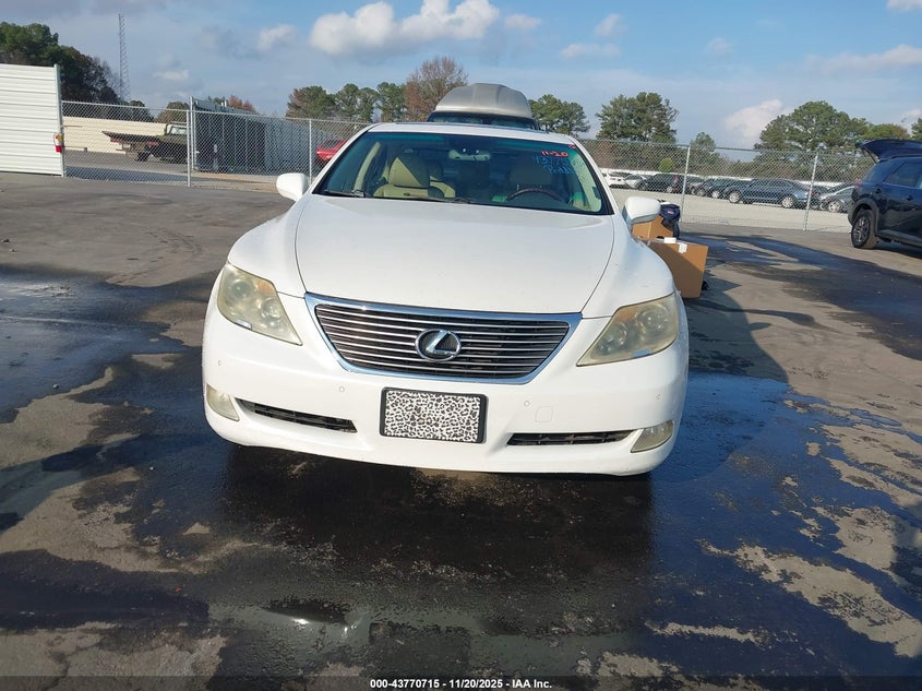 2009 Lexus Ls 460 VIN: JTHCL46F895001533 Lot: 43770715