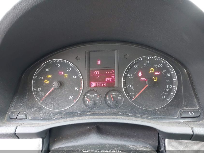 2009 Volkswagen Jetta S VIN: 3VWJZ71K69M139916 Lot: 43770721