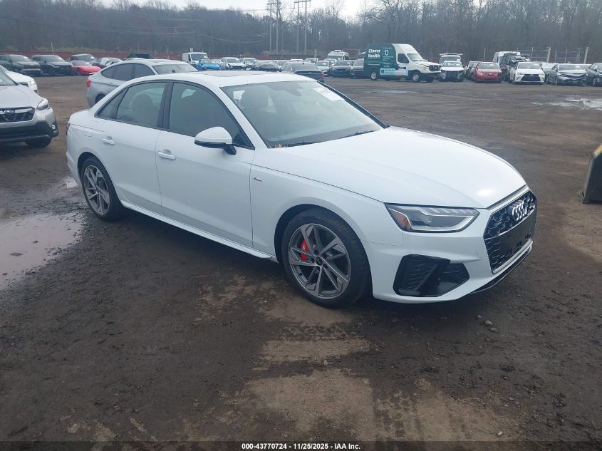 AUDI A4 PREMIUM 45 TFSI S LINE QUATTRO S TRONIC