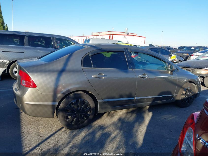 2008 Honda Civic Lx VIN: 2HGFA16548H306496 Lot: 43770725