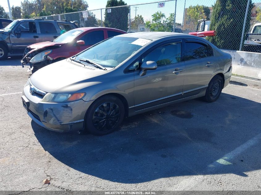 2HGFA16548H306496 2008 HONDA CIVIC photo no. 2
