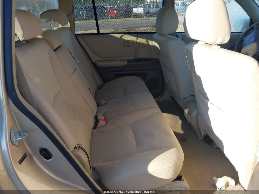 2005 Toyota Highlander V6 VIN: JTEDP21A550048838 Lot: 43770757