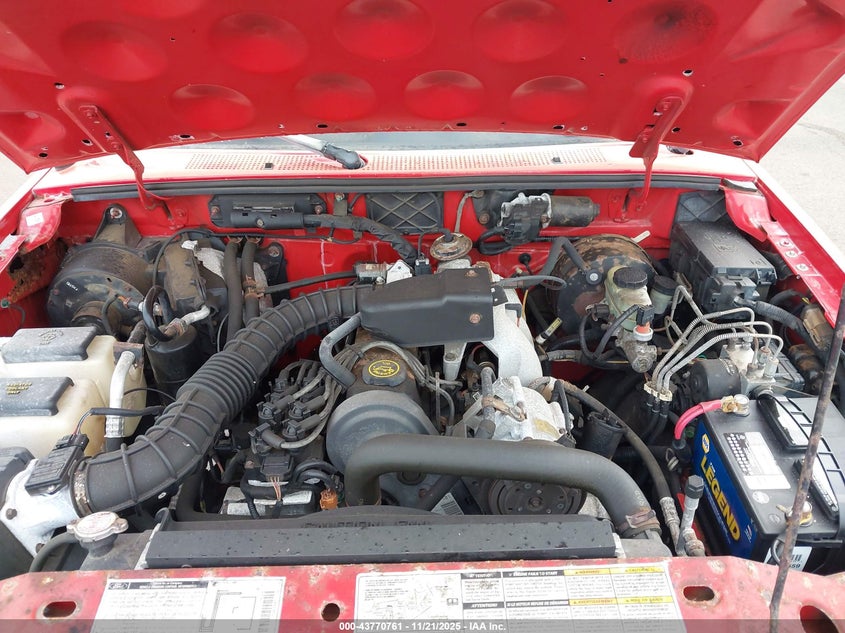 2001 Ford Ranger Xl/Xlt VIN: 1FTYR10C61TA12274 Lot: 43770761