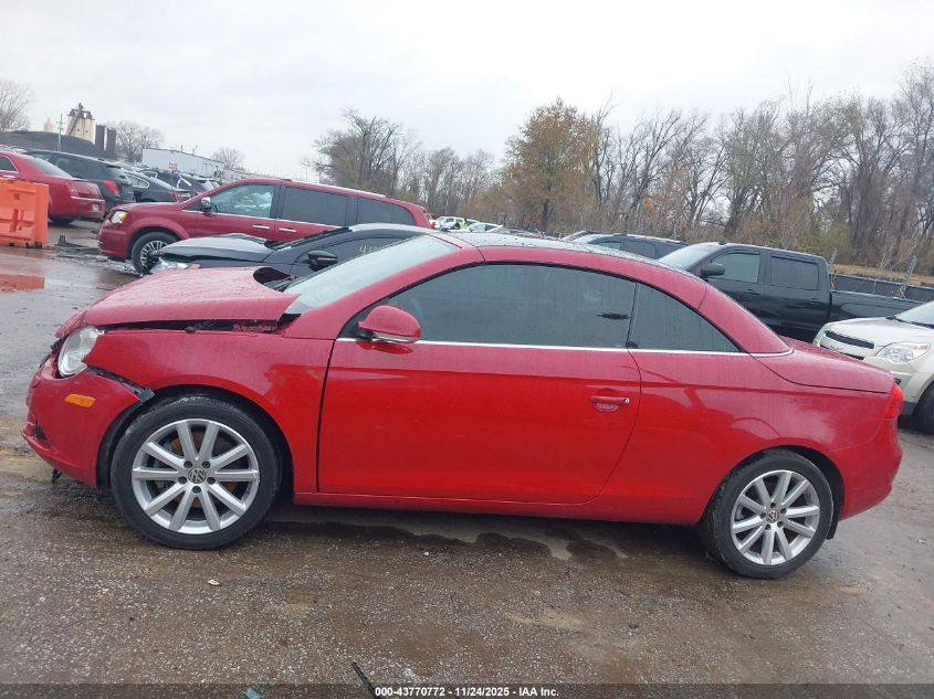 2008 Volkswagen Eos Komfort/Turbo VIN: WVWBA71FX8V004170 Lot: 43770772