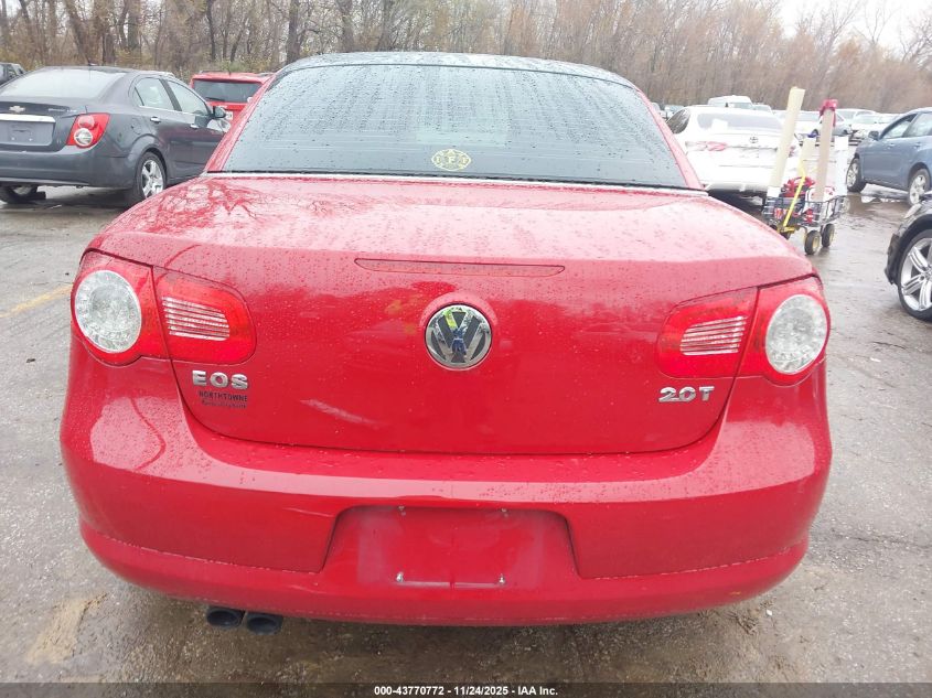 2008 Volkswagen Eos Komfort/Turbo VIN: WVWBA71FX8V004170 Lot: 43770772