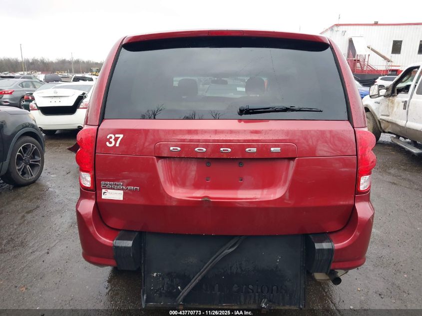 2014 Dodge Grand Caravan Se VIN: 2C4RDGBG2ER309478 Lot: 43770773