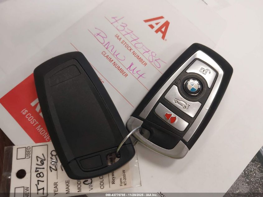 2020 BMW M4 VIN: WBS4Z9C04L5N76214 Lot: 43770785