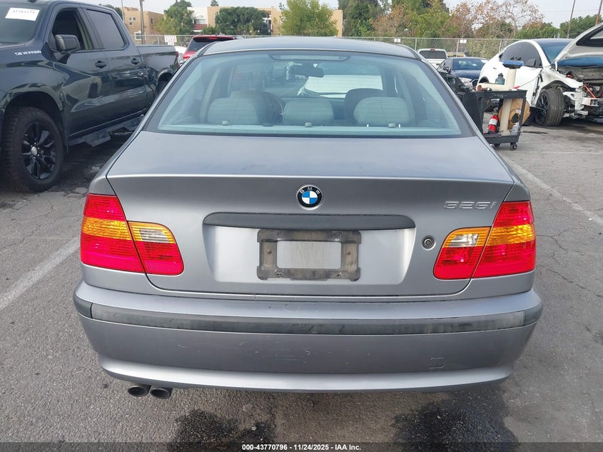2003 BMW 325I VIN: WBAAZ33493KP80046 Lot: 43770796