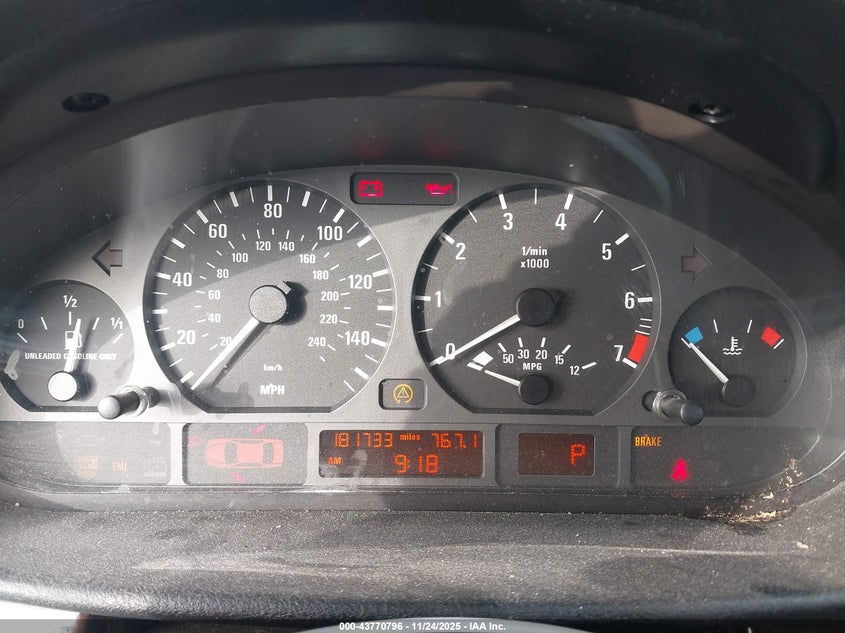 2003 BMW 325I VIN: WBAAZ33493KP80046 Lot: 43770796