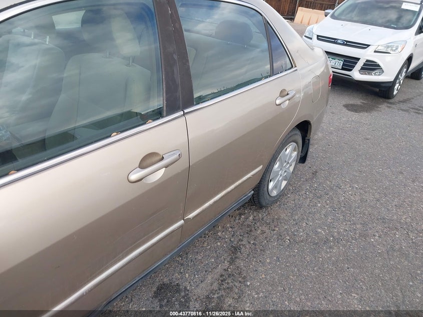 2003 Honda Accord 2.4 Lx VIN: 1HGCM55353A136741 Lot: 43770816