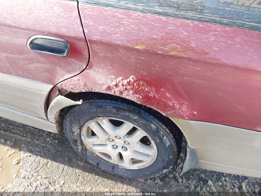 4S3BH675437654193 2003 SUBARU OUTBACK photo no. 6