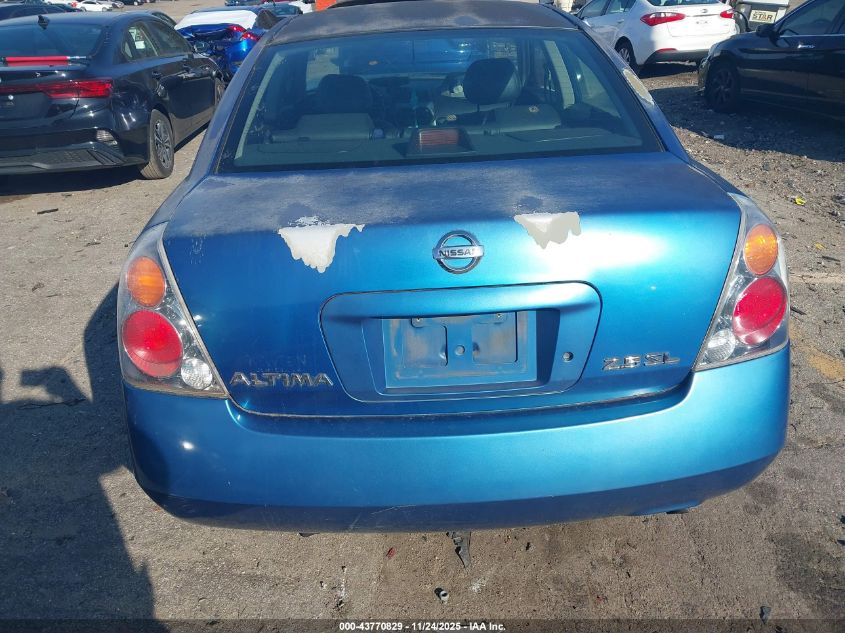 2003 Nissan Altima 2.5 Sl VIN: 1N4AL11D23C167925 Lot: 43770829