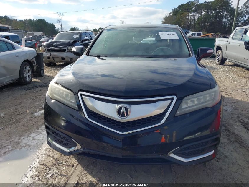 2018 Acura Rdx Acurawatch Plus Package VIN: 5J8TB3H34JL012239 Lot: 43770839