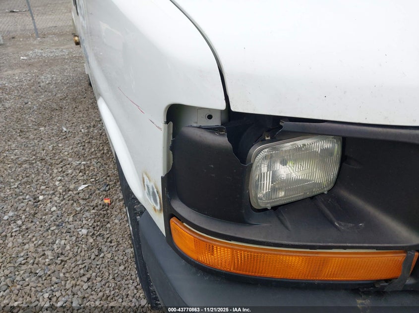 2014 Chevrolet Express 2500 Work Van VIN: 1GCWGFBA9E1111887 Lot: 43770863