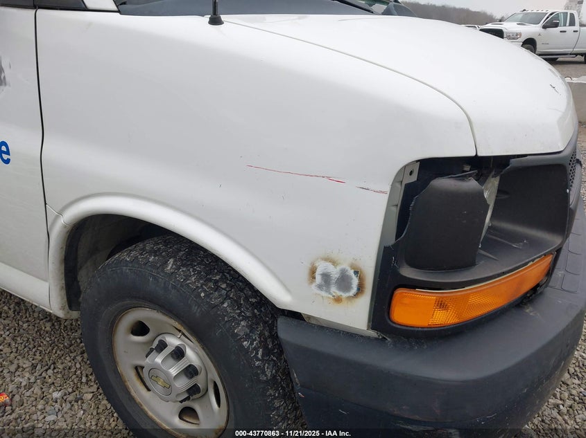 2014 Chevrolet Express 2500 Work Van VIN: 1GCWGFBA9E1111887 Lot: 43770863