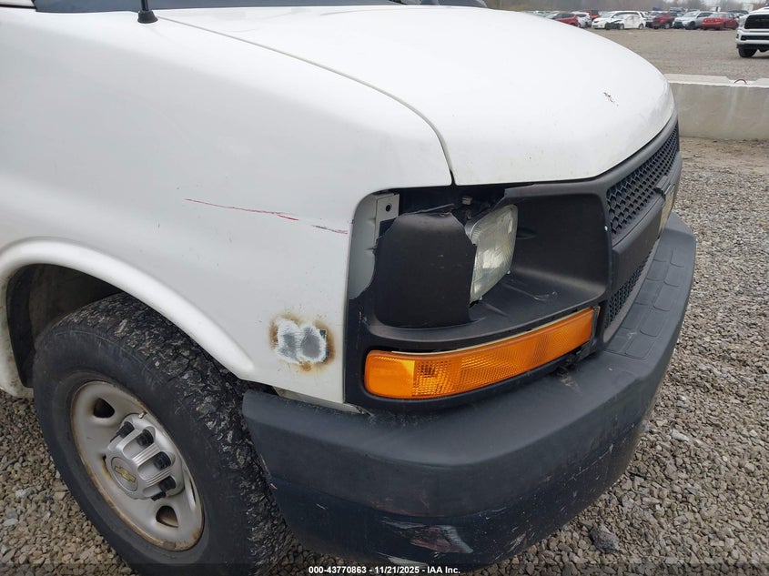 2014 Chevrolet Express 2500 Work Van VIN: 1GCWGFBA9E1111887 Lot: 43770863