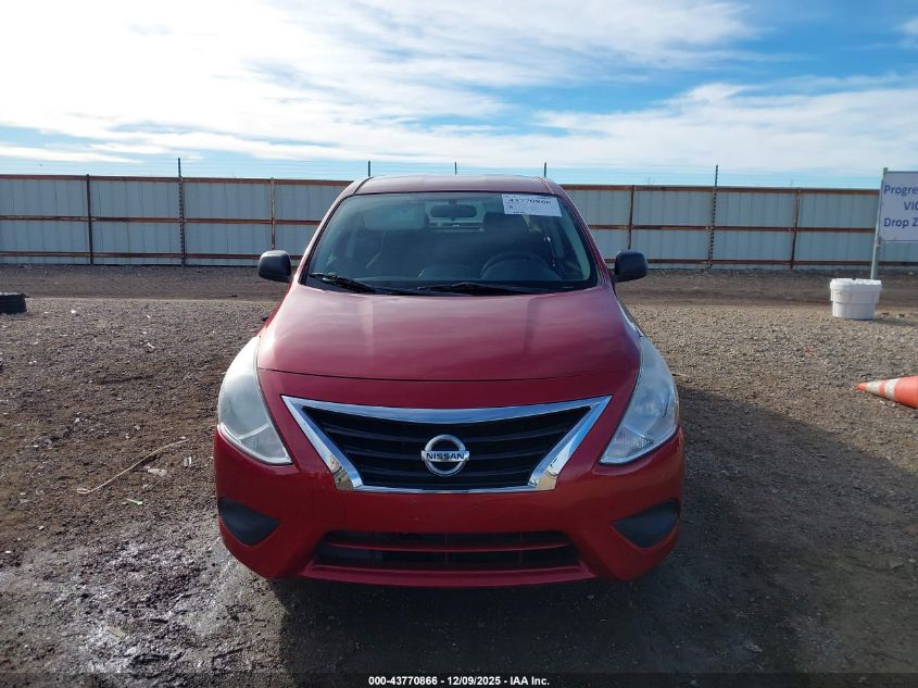 2015 Nissan Versa 1.6 S+ VIN: 3N1CN7AP0FL862457 Lot: 43770866