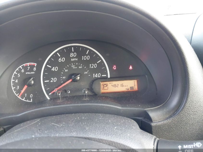 2015 Nissan Versa 1.6 S+ VIN: 3N1CN7AP0FL862457 Lot: 43770866