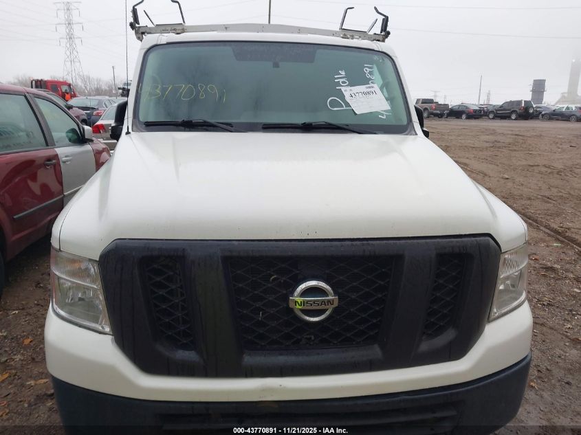 2016 Nissan Nv Cargo Nv2500 Hd Sv V6 VIN: 1N6BF0KY1GN810760 Lot: 43770891