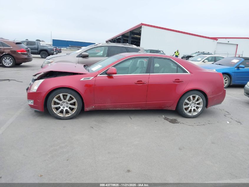 2008 Cadillac Cts Standard VIN: 1G6DT57V580214813 Lot: 43770925