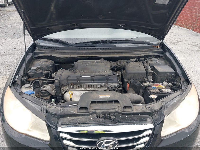 2010 Hyundai Elantra Gls VIN: KMHDU4AD5AU187093 Lot: 43770950