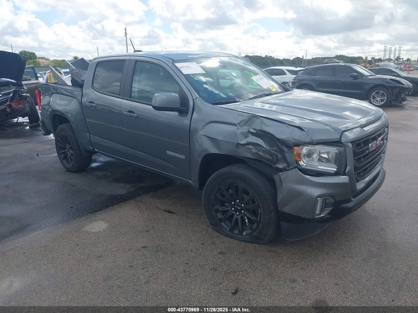 Vin: 1gtg6cen7n1188875, lot: 44266394, gmc canyon 4wd  short box elevation 2022 img_1