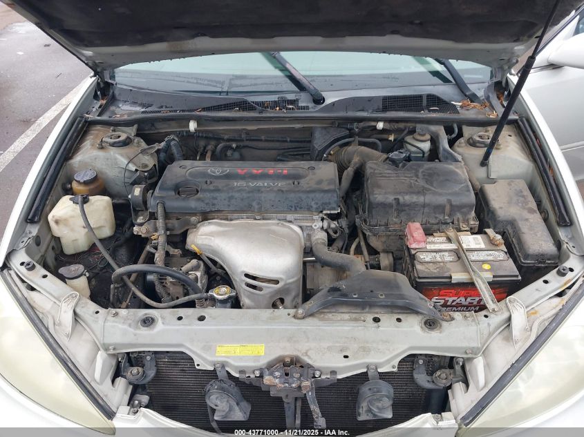 2002 Toyota Camry Le VIN: 4T1BE32KX2U105811 Lot: 43771000