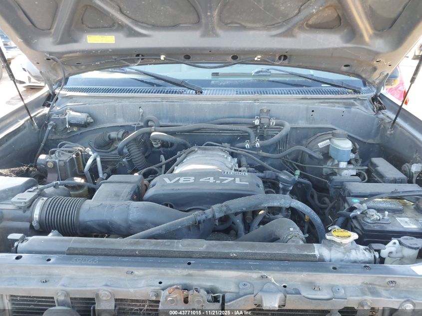 2004 Toyota Sequoia Limited V8 VIN: 5TDZT38A64S235731 Lot: 43771015