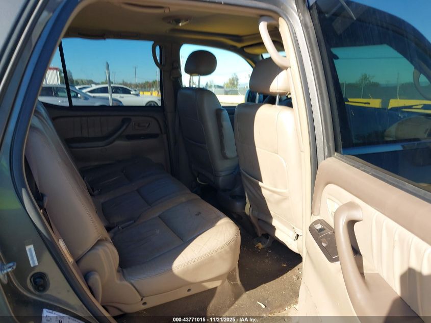 2004 Toyota Sequoia Limited V8 VIN: 5TDZT38A64S235731 Lot: 43771015